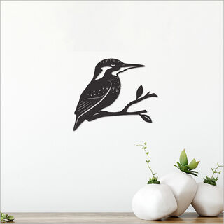 Black Acrylic: Kingfisher