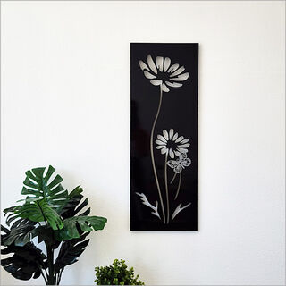 Large Panel: Mt Daisy Black ACM + Butterfly Poly