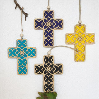 Hanging Ornament : Cross 13  (Tapa 1)