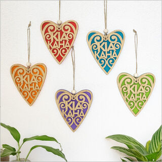 Ornament Heart 11: Kia Kaha