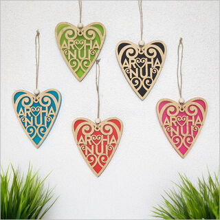 Ornament Heart 14: Aroha Nui