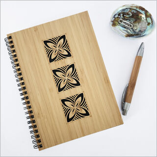 Small Bamboo Journal Square: Tapa 3