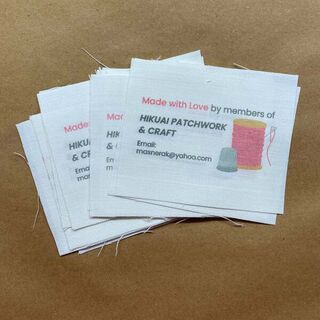 Labels for quilts