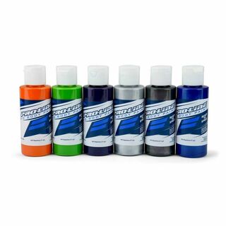 RC Body Paint Secondary Color Set 6 Pack