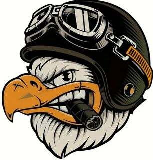 Waterproof Eagle Decal Small