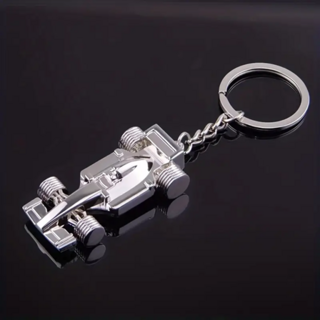 Metal F1 Key Ring