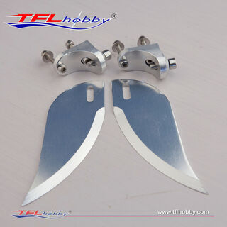 New Aluminum Turn Fin Blade 30x92mm with Bracket