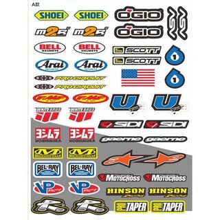 RC Car Body Decal set