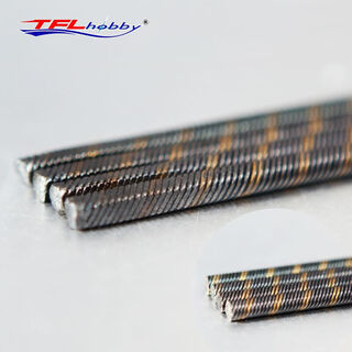 1/4 6.35mm Flex Cable Shaft 550mm Round & Square Ends Reverse