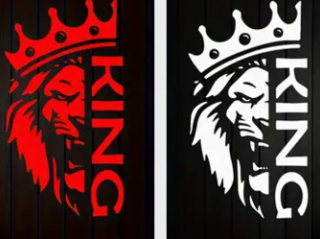 King Waterproof Decals
