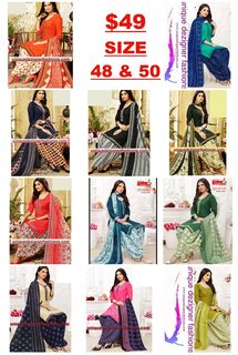 BE-Readymade - Plus Size Patiala suits