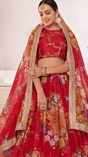 Designer Readymade Lehenga Choli