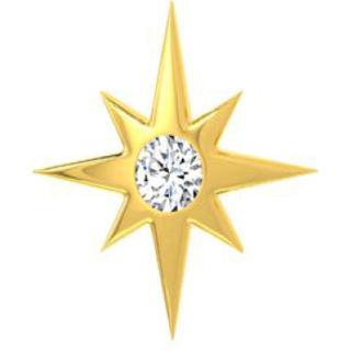 18K Gold- Sparkle diamond