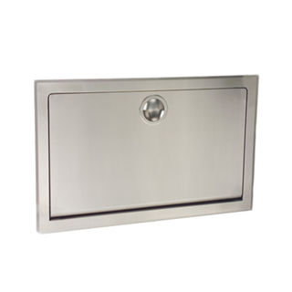 KB110-SSRE Recessed Stainless Steel Horizontal Baby Changing Station