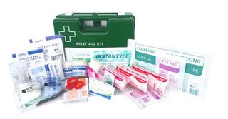 Work Place Industrial & Marine Kit in Wall Mount First Aid Box