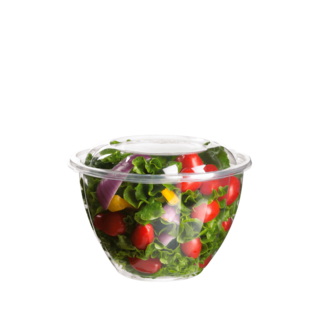 PLA Salad Bowl Plus Lid 48oz (1420ml) - Detpak