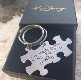 Missing Piece Keyring Set