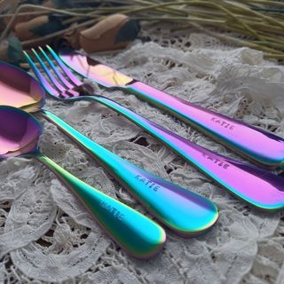 Rainbow Cutlery Singles