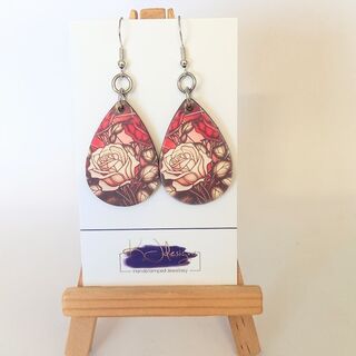 Tear Drop Earrings 1