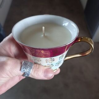 Make Your Own Tea Cup Candle Kit - COMING SOON