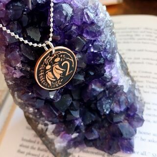 2 Cent Coin (Colour) Pendant