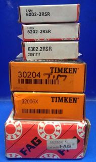 A range of Bearings and Housings are in Stock