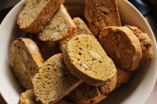 Homemade biscotti