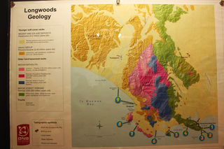 The map of some of the beaches about to visit