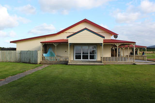 Oraka Marae where we stayed for the night