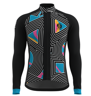 Vertigo - Men's Summer Long Sleeve Cycle Jersey