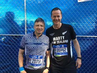 Before New York Marathon - Matrix Men's Short Sleeve Cycle Jersey