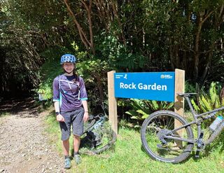 Jeepers that was tough....Karapoti Reccie. Women's Kaka Baggy Shorts and Flying Nun Trail Jersey.