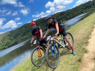 NZMTB Series Race 1 in Te Miro, Waikato. Sophia in Kea's Women's Shorts