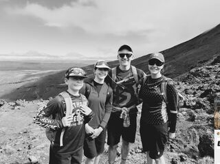 Not just for MTB. Tongariro Alpine Crossing in Flying Nun on New Year's Day