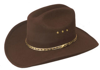 East Clintwood Faux Felt Cowboy Hat