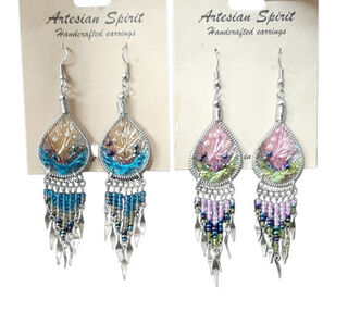 Western Express Hand Threaded Earrings