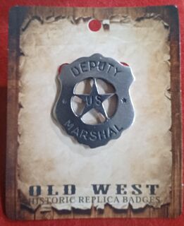 Old West 'Deputy US Marshal' Badge