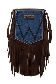 Wrangler Fringe Pocket Crossbody Bag