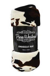 PW Cow Pattern Snuggle Rug