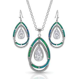 Montana Opal Ribbons Teardrop Set