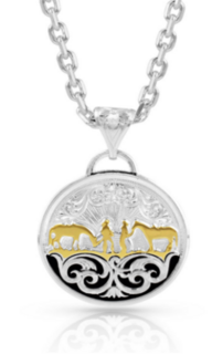 Montana Silversmiths Between Friends Silver Concho