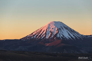 Mount Ngauruhoe Sunset