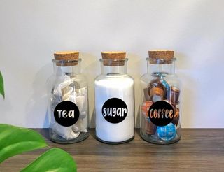TEA, COFFEE, SUGAR DECALS | FinndieLoo