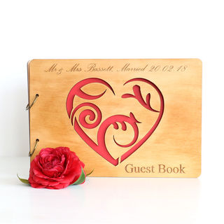 Wooden Guestbooks & Journals made in New Zealand