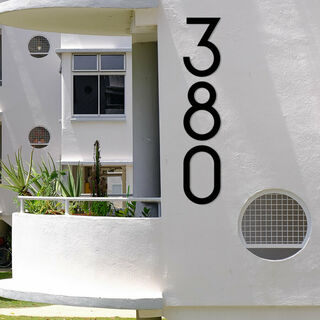 Large House Numbers and Letters - Retro