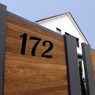 Large House Numbers and Letters -  Tilt