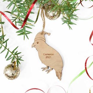 Personalised Christmas Tree Decoration - Kakapo