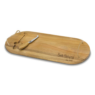 FAUSTO Cheese Platter & Cheese Knife