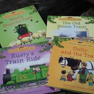 Set of 4 Little Train Books