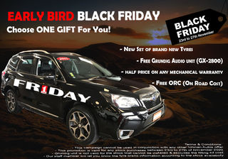 Early Bird Black Friday